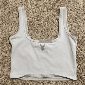 Playboy Crop Top, medium, never worn